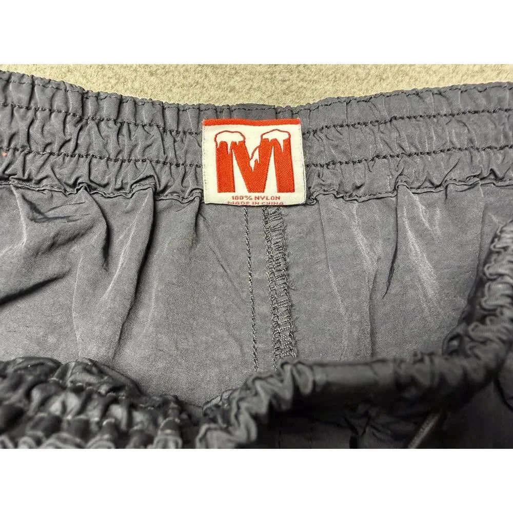 ICECREAM Black Pine Hiker Nylon Cargo Shorts M Running Dog